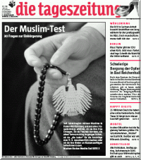 TAZ 04.01.2006 Der Muslim-Test